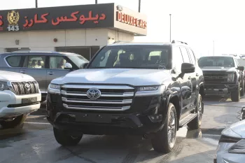 Toyota Land Cruiser VX+ Petrol 3.5L 4WD 2023 Model Year Black Color
