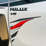 Toyota Hilux GR Sport 4.0L 2024 Model Year White Color - Thumbnail 5