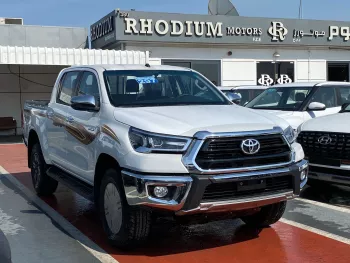 Toyota Hilux 2.7L Petrol A/T 2024 Model Year White Color