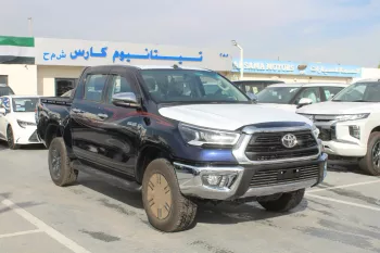 TOYOTA HILUX SRS 2.7L PETROL 2023 MODEL YEAR BLUE INSIDE BLACK