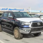 TOYOTA HILUX SRS 2.7L PETROL 2023 MODEL YEAR BLUE INSIDE BLACK - Thumbnail 3