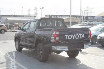 TOYOTA HILUX SRS 2.7L PETROL 2023 MODEL YEAR BLUE INSIDE BLACK