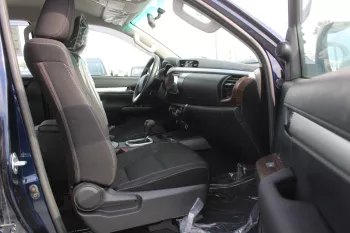 TOYOTA HILUX SRS 2.7L PETROL 2023 MODEL YEAR BLUE INSIDE BLACK