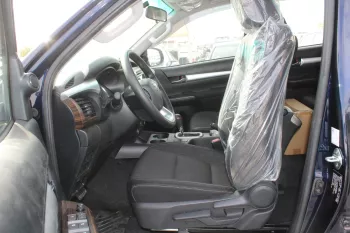 TOYOTA HILUX SRS 2.7L PETROL 2023 MODEL YEAR BLUE INSIDE BLACK