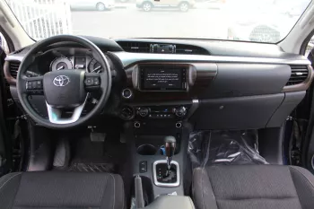 TOYOTA HILUX SRS 2.7L PETROL 2023 MODEL YEAR BLUE INSIDE BLACK