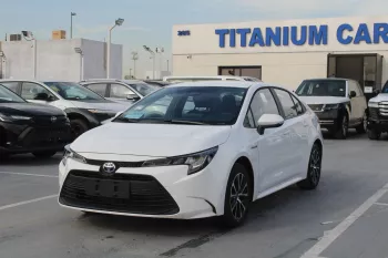 TOYOTA COROLLA LEVIN LUXURY 1.8L HYBRID 2023 MODEL YEAR WHITE
