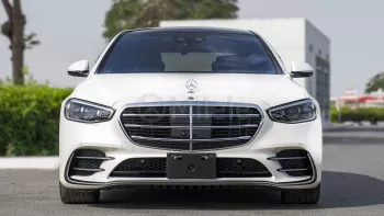 Mercedes-Benz S Class S500 2021 Model Year LWB 4Matic Diamond White color