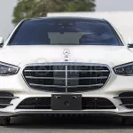 Mercedes-Benz S Class S500 2021 Model Year LWB 4Matic Diamond White color - Thumbnail 2