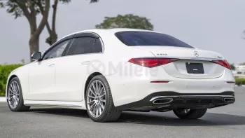 Mercedes-Benz S Class S500 2021 Model Year LWB 4Matic Diamond White color