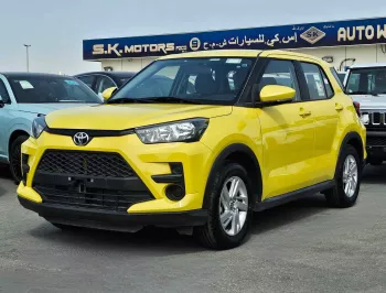 Toyota Raize 1.2L V4 Petrol FWD 2022 Model Year Yellow Color 