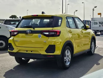 Toyota Raize 1.2L V4 Petrol FWD 2022 Model Year Yellow Color 
