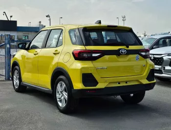 Toyota Raize 1.2L V4 Petrol FWD 2022 Model Year Yellow Color 