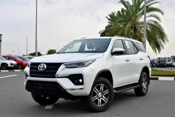 TOYOTA FORTUNER 2024 MODEL YEAR 2.4L DIESEL 4WD WHITE COLOR