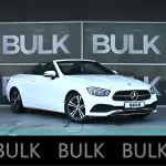 Mercedes Benz E 200 2022 Model Year Cabrio Original Paint Under Warranty and Service - Thumbnail 3