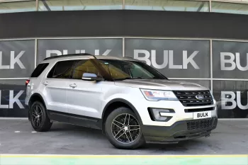 Ford Explorer 2018 Model Year Silver Color