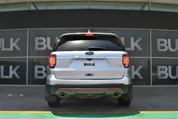 Ford Explorer 2018 Model Year Silver Color