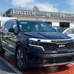 KIA SORENTO 2.5L 2023 MODEL YEAR PETROL 4WD BLACK COLOR - Thumbnail 3