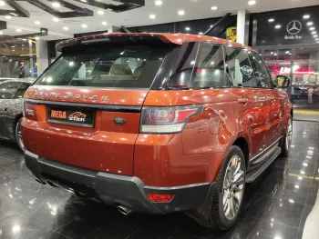 Land Rover Range Rover Sport Super Charge V8 2014 Model Year Red