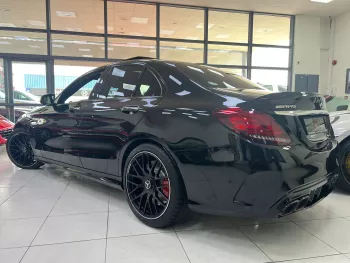 MERCEDES BENZ C CLASS C63S 4.0-liter V-8 2020 MODEL YEAR BLACK