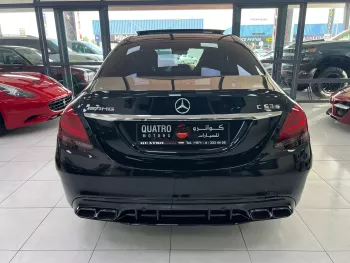 MERCEDES BENZ C CLASS C63S 4.0-liter V-8 2020 MODEL YEAR BLACK