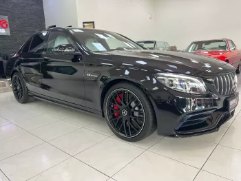 MERCEDES BENZ C CLASS C63S 4.0-liter V-8 2020 MODEL YEAR BLACK