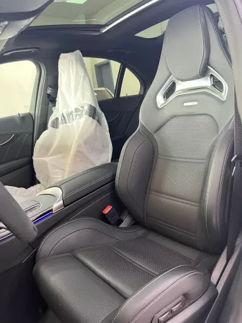 MERCEDES BENZ C CLASS C63S 4.0-liter V-8 2020 MODEL YEAR BLACK