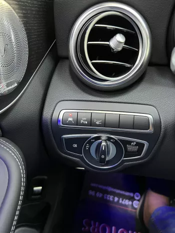 MERCEDES BENZ C CLASS C63S 4.0-liter V-8 2020 MODEL YEAR BLACK
