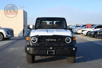 TOYOTA LAND CRUISER 76 LC76 HARDTOP 2024 MODEL YEAR BLACK COLOR SDLX 2.8L DIESEL AUTOMATIC