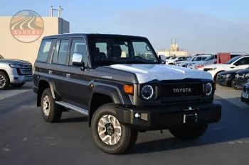 TOYOTA LAND CRUISER 76 LC76 HARDTOP 2024 MODEL YEAR BLACK COLOR SDLX 2.8L DIESEL AUTOMATIC