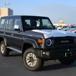 TOYOTA LAND CRUISER 76 LC76 HARDTOP 2024 MODEL YEAR BLACK COLOR SDLX 2.8L DIESEL AUTOMATIC - Thumbnail 2