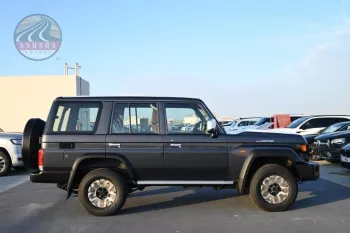 TOYOTA LAND CRUISER 76 LC76 HARDTOP 2024 MODEL YEAR BLACK COLOR SDLX 2.8L DIESEL AUTOMATIC