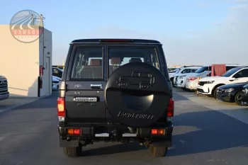 TOYOTA LAND CRUISER 76 LC76 HARDTOP 2024 MODEL YEAR BLACK COLOR SDLX 2.8L DIESEL AUTOMATIC