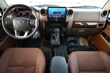 TOYOTA LAND CRUISER 76 LC76 HARDTOP 2024 MODEL YEAR BLACK COLOR SDLX 2.8L DIESEL AUTOMATIC