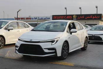 Toyota Corolla Levin 1.2L Hybrid FWD 2023 Model Year White Color