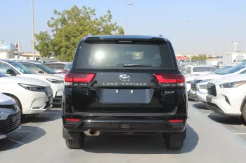 Toyota Land Cruiser GX.R 3.5L Petrol 4WD 2023 Model Year Black Color