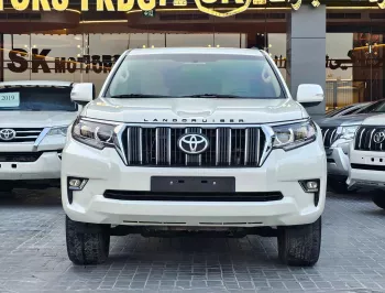 TOYOTA PRADO GXR MID OPTION 2.7L V4 4WD 2019 MODEL YEAR WHITE