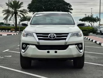 Toyota Fortuner EX.R 2.7L Petrol 4WD 2019 Model Year White 