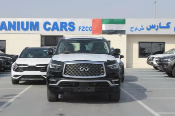 INFINITI QX80 5.6L V8 PETROL 4WD 2024 MODEL YEAR BLACK