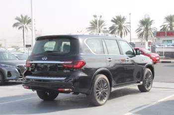 INFINITI QX80 5.6L V8 PETROL 4WD 2024 MODEL YEAR BLACK