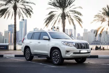 Toyota Prado GXR V4 2022 Model Year White Color