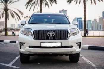 Toyota Prado GXR V4 2022 Model Year White Color