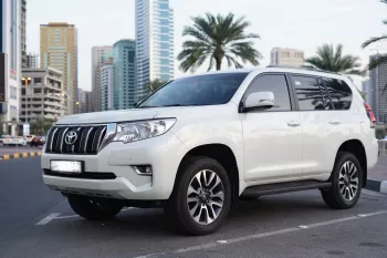 Toyota Prado GXR V4 2022 Model Year White Color