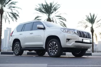 Toyota Prado GXR V4 2022 Model Year White Color