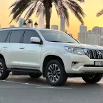 Toyota Prado GXR V4 2022 Model Year White Color - Thumbnail 1