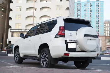 Toyota Prado GXR V4 2022 Model Year White Color