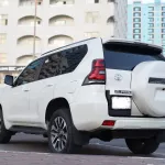 Toyota Prado GXR V4 2022 Model Year White Color - Thumbnail 7