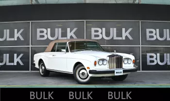 Rolls Royce Corniche Cabrio 1964 Model Year