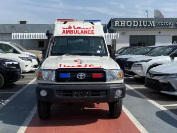 TOYOTA LAND CRUISER LC78 AMBULANCE 2023 MODEL YEAR 4.2L DIESEL  6 CYLINDER M/T