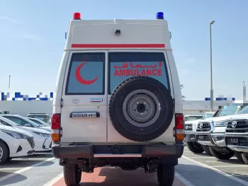 TOYOTA LAND CRUISER LC78 AMBULANCE 2023 MODEL YEAR 4.2L DIESEL  6 CYLINDER M/T
