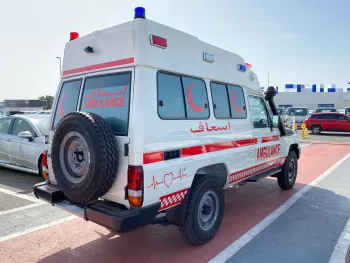 TOYOTA LAND CRUISER LC78 AMBULANCE 2023 MODEL YEAR 4.2L DIESEL  6 CYLINDER M/T